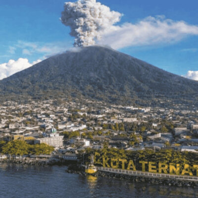 Jalur Pendakian Gunung Gamalama