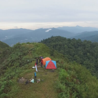 Jalur Pendakian Gunung Hauk