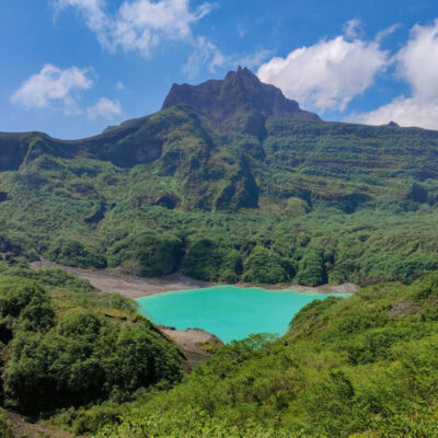 Jalur Pendakian Gunung Kelud