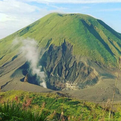 Jalur Pendakian Gunung Lokon