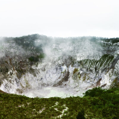 Jalur Pendakian Gunung Mahawu