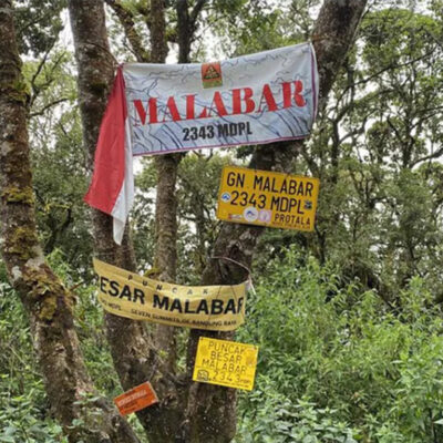 Jalur Pendakian Gunung Malabar