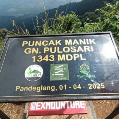 Jalur Pendakian Gunung Pulosari