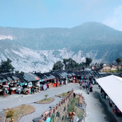 Jalur Pendakian Gunung Tangkuban Perahu