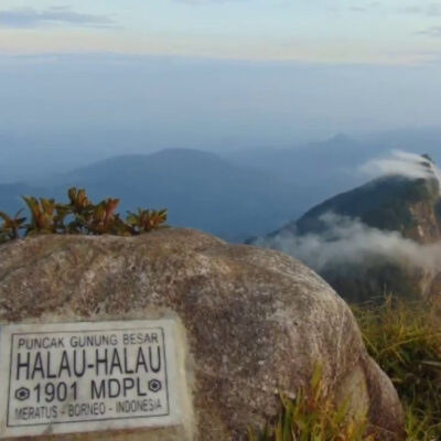 Jalur Pendakian Gunung Halau-Halau